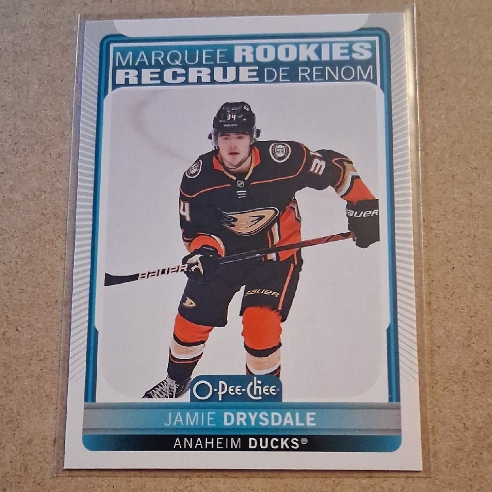 O-Pee-Chee Marquee Rookies Hockey Card